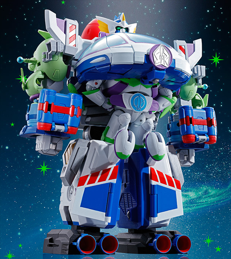 Illustration for article titled That Toy Story Voltron Toy Just Got Even Wilder